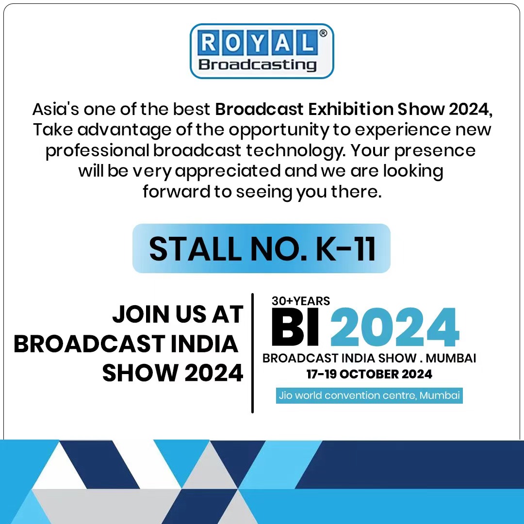 BROADCAST INDIA SHOW 2024